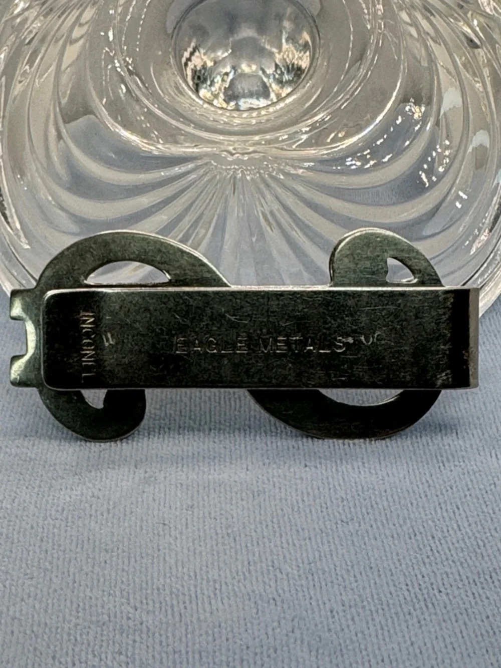 Vintage Eagle Metals Inconel Dollar Sign Money Clip